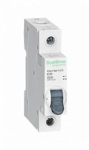 Systeme electric city9 set Автоматический выключатель (АВ) С 25А 1p 4.5ka 230В se c9f34125