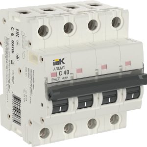 Iek armat Автоматический выключатель m06n 4p c 40А ar m06n 4 c040