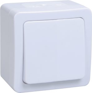 Iek germes plus ВС20 1 0 ГПБ Выключатель 1кл о/у ip54 (цвет клавиш: белый) evmp10 k01 10 54 ec