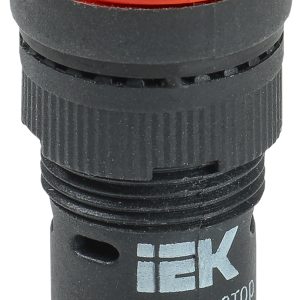 Iek Лампа ad16ds(led)матрица d16мм красный 230В ac bls10 adds 230 k04 16