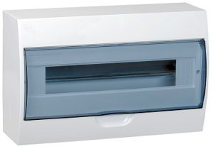 Iek krepta 3 Корпус пластиковый ЩРН П 18 ip41 белый откр.монтаж mkp12 n 18 40 10