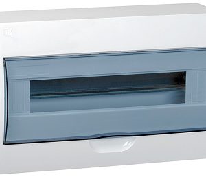 Iek krepta 3 Корпус пластиковый ЩРН П 18 ip41 белый откр.монтаж mkp12 n 18 40 10