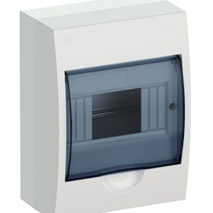 Iek krepta 3 Корпус пластиковый ЩРН П 6 ip41 белый откр.монтаж mkp12 n 06 40 20