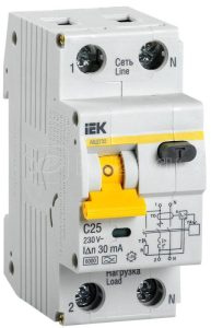 Iek karat Дифференциальный автоматический выключатель АВДТ 32 c25 mad22 5 025 c 30