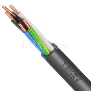 Кабель tokov electric ВВГнг(А) ls 5х1.5 ОК (n pe) 0.66кВ (м) УТ000028407