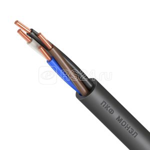 Кабель ВВГнг(А) ls 4х1.5 ОК (n) 0.66кВ (уп.100м) Монэл УТ000026107