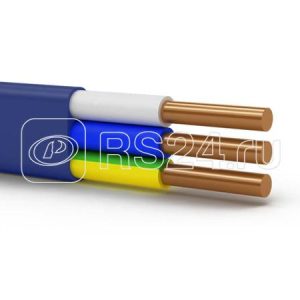Кабель Русский Свет ВВГ Пнг(А) ls 3х4 ОК (n pe) 0.66кВ (уп.100м) ЭК000093337