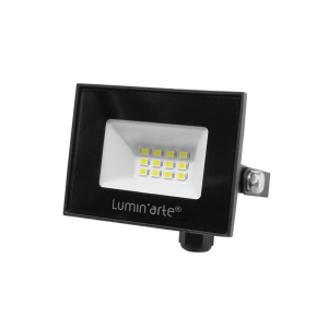 Светодиодный прожектор lumin'arte lfl 10w/06 10Вт 5700К ip65 800лм серый корпус