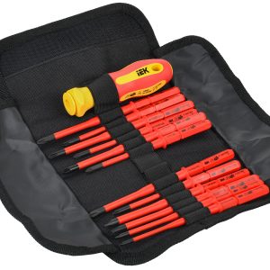 Arma2l 5 Отвертка диэлектрическая с жалами slim 13шт iek a2l5 ns30 t2 13