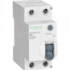 C9r66263 city9 set ВДТ 63А 2p 300мА Тип ac 230В