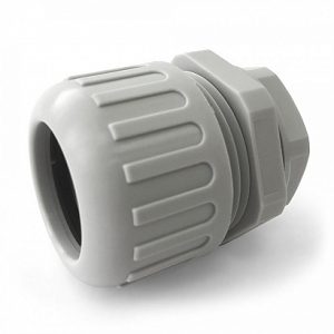 Муфта вводная усиленная (ip68) для гофрированных труб серая ВМУ ГТ 32 (М32) Промрукав
