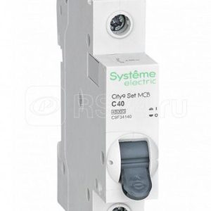 C9f34140 city9 set Авт. выкл. С 40А 1p 4.5ka 230В