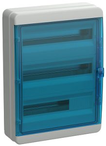 Iek tekfor Корпус пласт. КМПн 54 ip65 син. прозр. дверь tf5 kp72 n 54 65 k03 k07