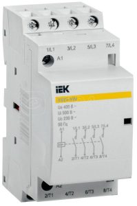 Iek karat Контактор модульный КМ20 40М ac mkk11 20 40