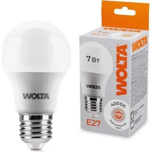 Светодиодная лампа wolta 25s55bl7e27 7Вт 4000К e27