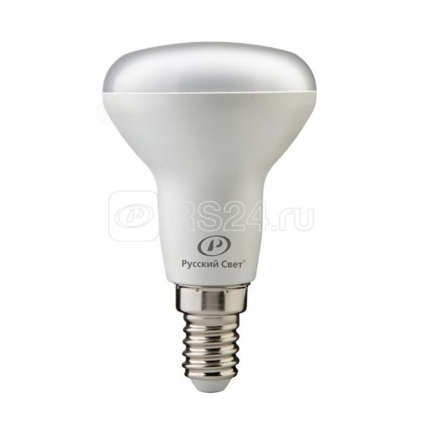 Лампа светодиодная rs r50 e14 7w 220 240v 6500К 7Вт 560лм ra 90 рефлектор Русский Свет 15010645079