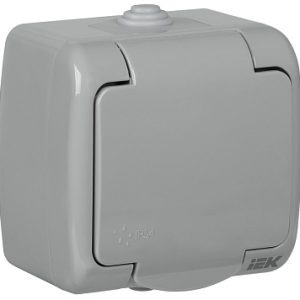 Iek РСш12 2 А Розетка 1 ая с з/к открытой установки 16А ip54 aquatic era12 k03 16 54