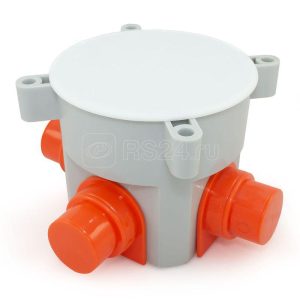 Коробка установочная 80 0530 для заливки бетоном безгалогенная (HF) 70х72 (120 шт/кор) Промрукав