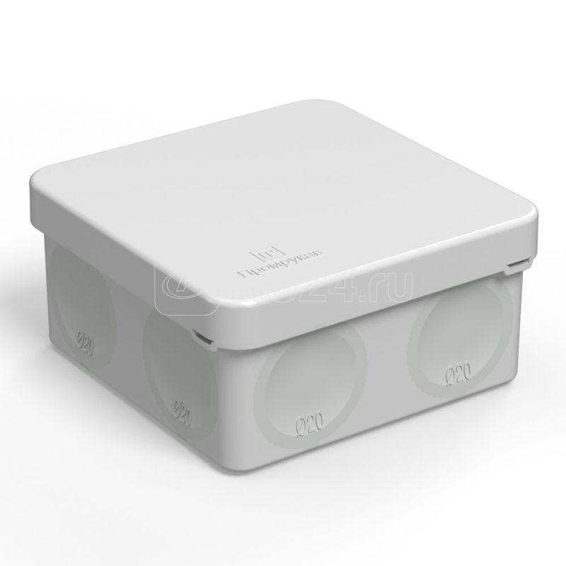 Коробка распределительная 60 0210 для прямого монтажа двухкомпонентная безгалогенная (HF) 80х80х40 (