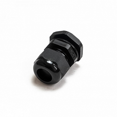 Сальник PG 16 (IP68) d отверстия 10 14 мм черный (15 шт/уп) Промрукав