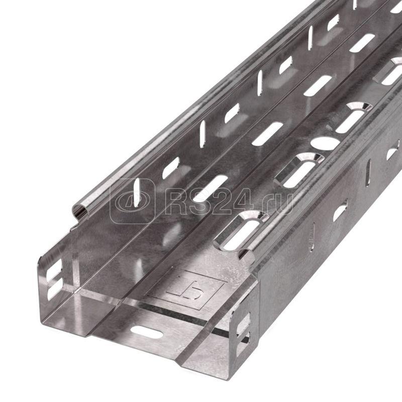 Лоток перфорированный Стандарт 100х50х3000 (0,7 мм) (6 м/уп) Промрукав