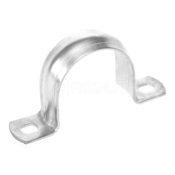 Скоба металлическая двухлапковая СМД d38 40 мм (50 шт/уп) Промрукав