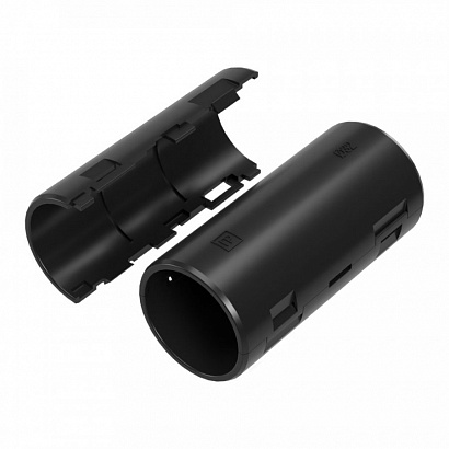 Патрубок муфта черная d20 мм (70шт/840шт уп/кор) Промрукав