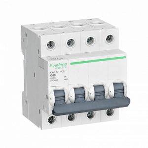 Systeme electric city9 set Автоматический выключатель (АВ) С 63А 4p 4.5ka 400В se c9f34463