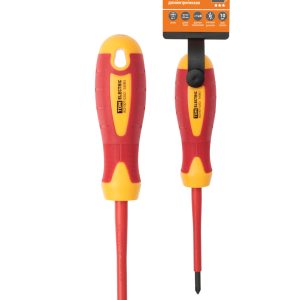 Отвертка крестовая диэлектрическая тип ph1x80, серия «ЭкспертЭлектрик» tdm