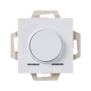 Systeme electric atlasdesign Белый Термостат электрон. теплого пола с датчиком, 10a, механизм se atn