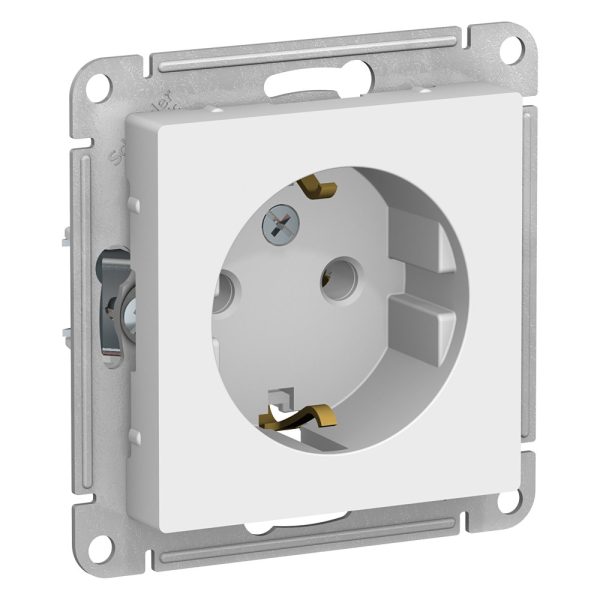 Systeme electric atlasdesign Бел Розетка с/з, 16А, механизм se atn000143