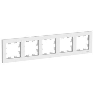Systeme electric atlasdesign Бел Рамка 5 ая, универсальная se atn000105