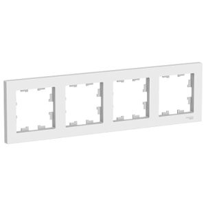 Systeme electric atlasdesign Бел Рамка 4 ая, универсальная se atn000104
