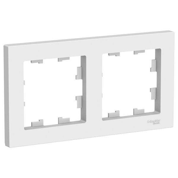 Systeme electric atlasdesign Бел Рамка 2 ая, универсальная se atn000102