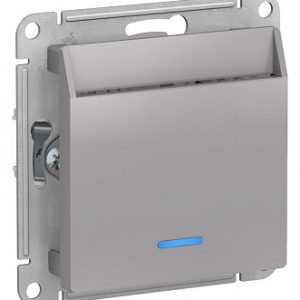 Systeme electric atlasdesign Алюминий Переключатель карточный с задержкой времени, механизм se atn00