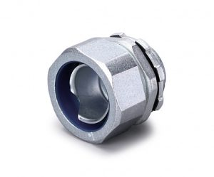 Муфта вводная для металлорукава ВМ 12 (РКн 12 (3/8"), гайка под рожковый ключ) Промрукав