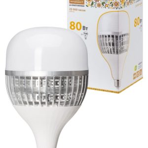 Лампа светодиодная t 80 Вт 230 В 4000 К–e27 (130x223 мм) НАРОДНАЯ