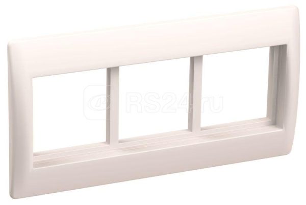 Рамка 6мод. с суппортом 75мм бел. primer iek ckk 40d rsu6 075 k01