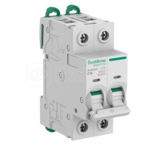 S9f22216 systeme9 Автоматический выключатель (АВ) c 16a 2p 6ka 400В