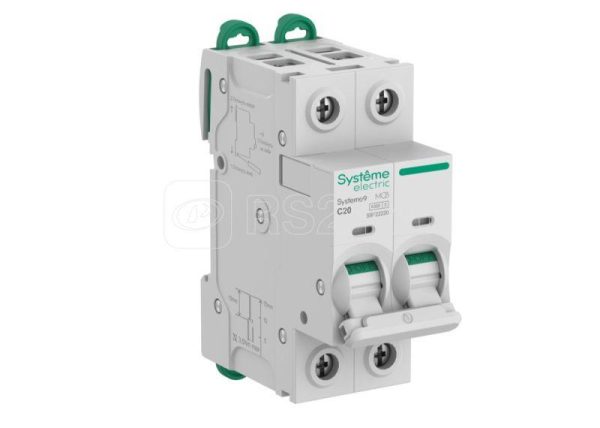 S9f22220 systeme9 Автоматический выключатель (АВ) c 20a 2p 6ka 400В