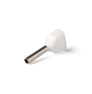 Наконечник штыревой втулочный изолированный НШВИ(2) 0.5 8 (КВТ)