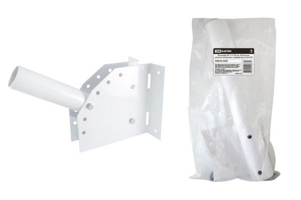 Кронштейн КР 3.1 (i 250 мм, d 38 мм) для уличного светильника с переменным углом tdm