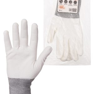 Перчатки полиамидные "Контакт Сенс", полиуретановое покрытие, 8, 15 кл., 27 28 г, 1 пара, tdm