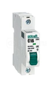 12273dek Авт. выкл. ВА103 1p 016a c 6кА