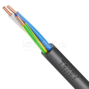 Кабель tokov electric ВВГнг(А) ls 3х4 ОК (n pe) 0.66кВ (м) УТ000028399