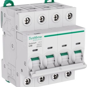 S9f22440 systeme9 Автоматический выключатель (АВ) c 40a 4p 6ka 400В