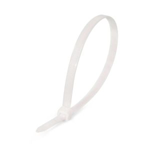 Стяжка нейлоновая КСС 8х300 (бел) (100шт) (fortisflex)