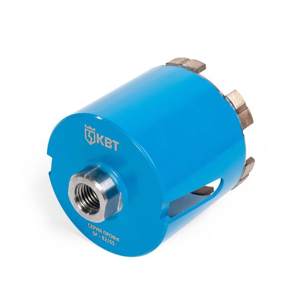 Сверло алмазное для подрозетников sf 82/65 серия ПРОФИ (КВТ)