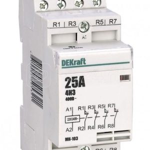 18063dek Модульный контактор 4НЗ 20А 230В МК 103
