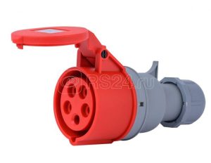 26135dek Розетка перен. 3Р+РЕ+n 32А 380В ip44 РП 103